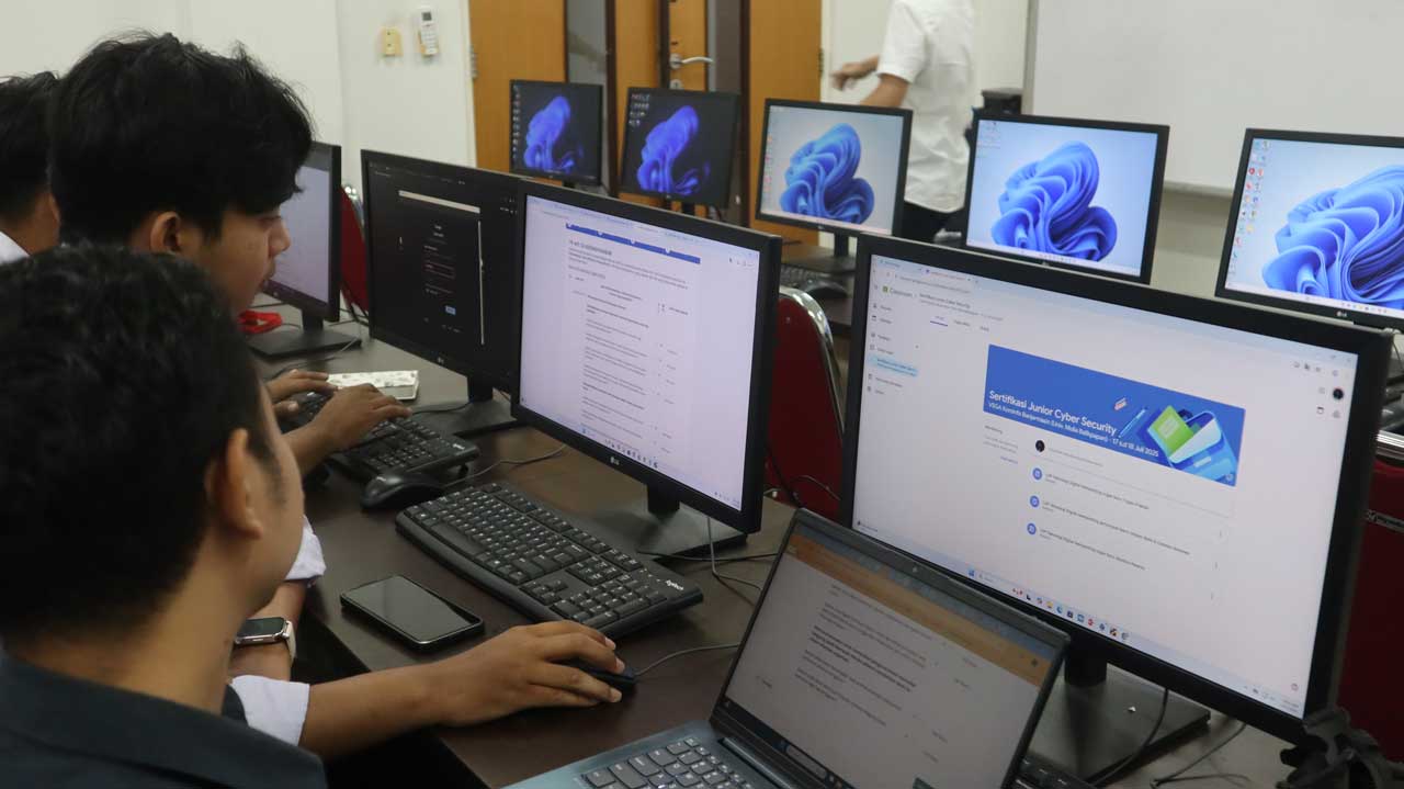 Pelaksanaan sertifikasi skema Keamanan Siber Muda. Foto: Media Kreatif.